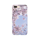 みずいろみずうみの桜の雨 Smartphone Case