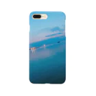 食べ物屋さん。の夕方の海 Smartphone Case