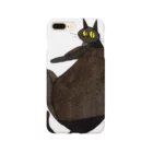 おかやまたかとしのBlack cat Smartphone Case