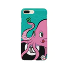 FunnyStinkyDesign co.のOcto_luck スマホケース