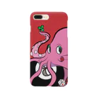 FunnyStinkyDesign co.のOcto_luck スマホケース