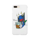 s-drawingのDrinkingBird Smartphone Case