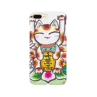 Torahamu39の縁起招き猫 Smartphone Case