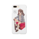 御暇屋のテレビに嫉妬する系女子 Smartphone Case