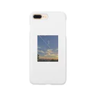 pm11:38の飛行機雲 Smartphone Case