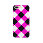 yotti0324の市松模様　ピンク Smartphone Case