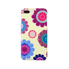 anesse気まぐれshopのretro flower スマホケース