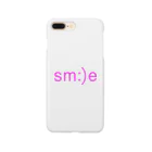 sm:)eのPINK sm:)e スマホケース