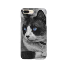 Lab_Naの碧目猫 Smartphone Case