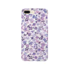 Neo_louloudi(ネオルルディ)のsmall flower garden(purple) Smartphone Case