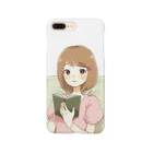 長井 夏の読書タイム Smartphone Case