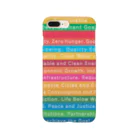 mincora.のSDGs - 17 Sustainable Development Goals - english ver. - Smartphone Case