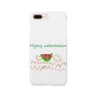 TAROAKARIのFlying watermelon スマホケース