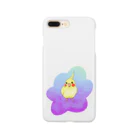 牡丹のオカメインコと花 Smartphone Case