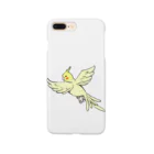 牡丹の飛ぶオカメインコ Smartphone Case