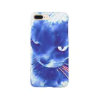 Ｌ＆Ｔ（Luna & Tama)のＬ＆Ｔ（斜め・白青猫１） Smartphone Case