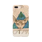 涅槃ねこのスフィンクスの猫教 Smartphone Case