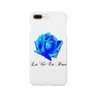 FabergeのLa Vie En Rose-Blue スマホケース