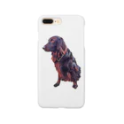 flatcoatedretrieverのflatcoated retriever スマホケース