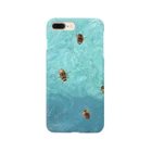 L_arctoaの海を泳ぐチャイロチビゲンゴロウ Smartphone Case