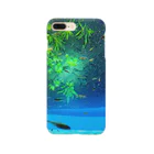 角笛とハレー彗星の魚と同じ目線になる Smartphone Case