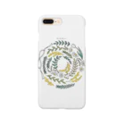 ACE embroideryのミモザのリースができました Smartphone Case