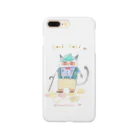 ほんワカヒトやすみの【ヨーロピアン猫シリーズ】おさんぽ猫おじさん♪ Smartphone Case