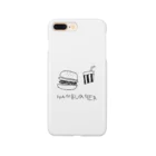 megciのhamburger白 Smartphone Case