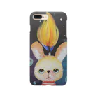 MIECHAN8787'S GALLERYのロウソクうさぎさん♪ Smartphone Case