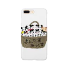 YmMy_shopのぱんたま　かごver Smartphone Case