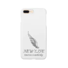 【 NEW LIFE 】online shopの翼 スマホケース