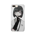 つきまるの黒髪ボブの女の子 Smartphone Case