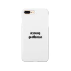 marukomekunのA young gentleman Smartphone Case