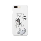 シロクマ商店の犬好きクマ Smartphone Case