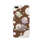 メトロ森タン美術館のまむだんチョコ色 Smartphone Case