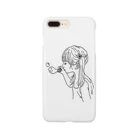 m_chiro62のシャボン玉ガール Smartphone Case