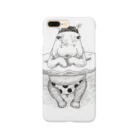 ひたすら おじさんのスイミングカバ Smartphone Case