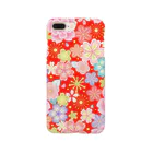 和の色彩 -wa_no_iroiro-の花尽くし_弍（赤） Smartphone Case