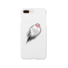 ゴイサギのおみせの孤独なぶんちょ砲(文鳥) Smartphone Case