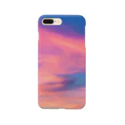 海の楽園の夏の夕焼け空 Smartphone Case