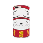 KURS DESIGN 販促部の達磨から猫 Smartphone Case