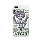 MusicJunkyのCATGIRL スマホケース