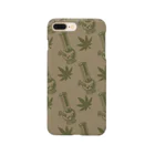 420 MUSIC FACTORYのBong & Cannabis （ボングとカナビス） Smartphone Case