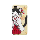 【OFFICIAL】ねこぱんち Paraguay 公式ショップの巫女ゆき Smartphone Case