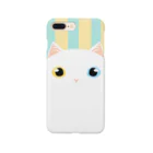 SHOP ベアたんのしろねこオッドアイさん Smartphone Case