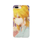 小鴨 藍凛の花菖蒲の夢かわちゃん Smartphone Case