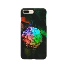 YONEの「レインボー紫陽花」 Smartphone Case