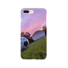 SASUKEの夕焼けとサッカーボール Smartphone Case