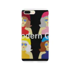 はっぴーあっぴーのModern Girl スマホケース