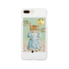 花園の猫と花園 Smartphone Case